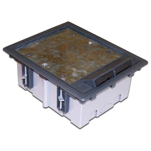 Floor hatch box for six 45x45 Mosaic modules